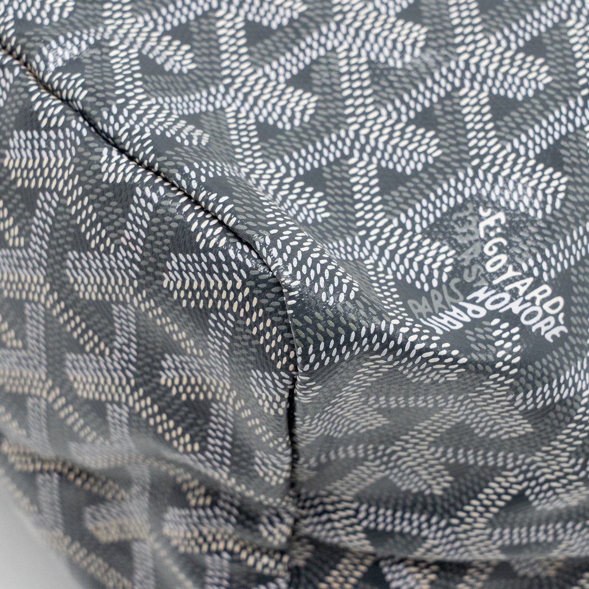Goyard Saint Louis PM Tote Bag – Grey Goyardine Canvas & Calfskin, Silver Hardware