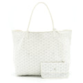 Goyard Saint Louis GM Tote Bag – White Goyardine Canvas