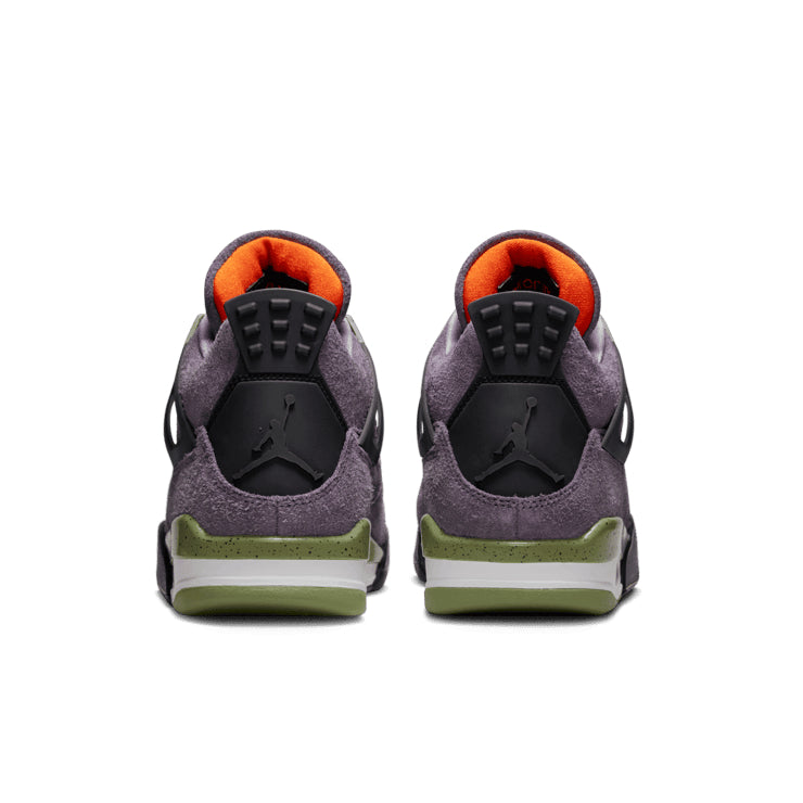 Air Jordan 4 Retro Canyon Purple – Purple & Olive Sneakers
