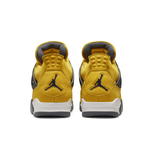 Air Jordan 4 Retro Lightning – Yellow & Grey Sneakers