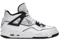 Air Jordan 4 Retro SE DIY – White & Black Sneakers