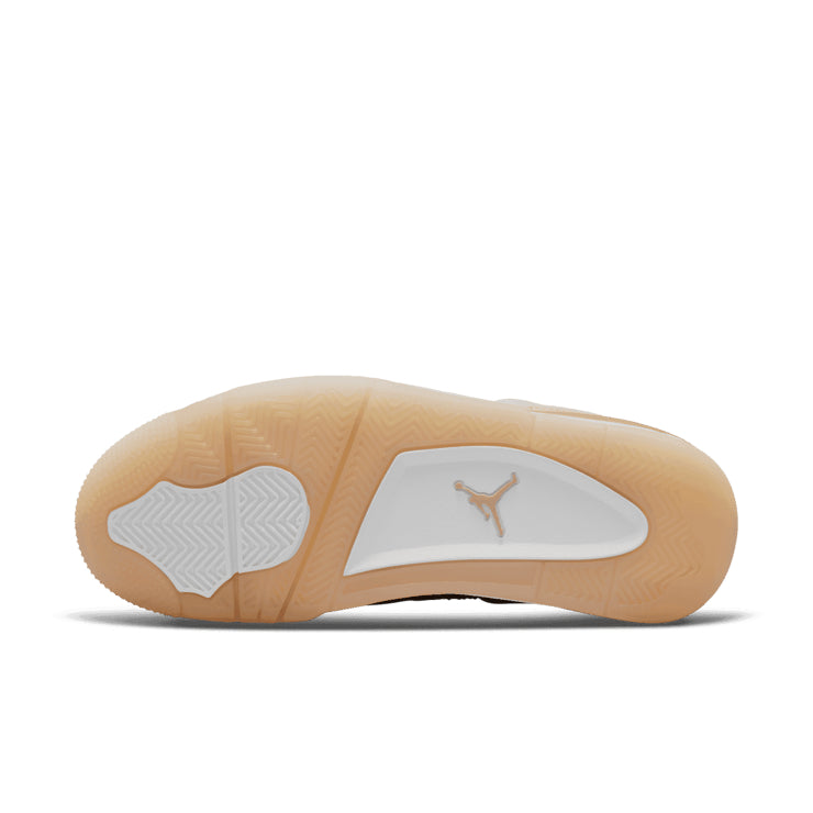 Air Jordan 4 Retro Shimmer – Beige & Cream Sneakers