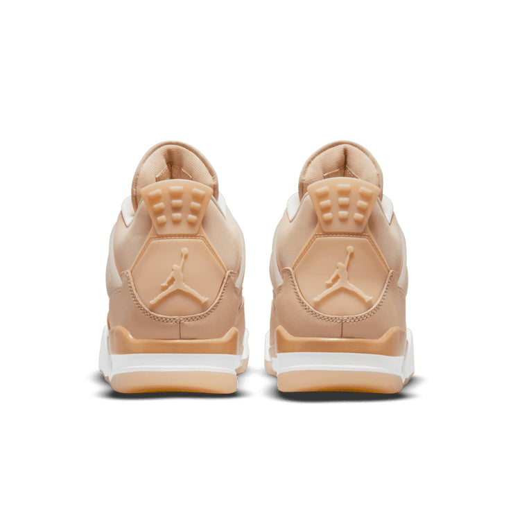 Air Jordan 4 Retro Shimmer – Beige & Cream Sneakers