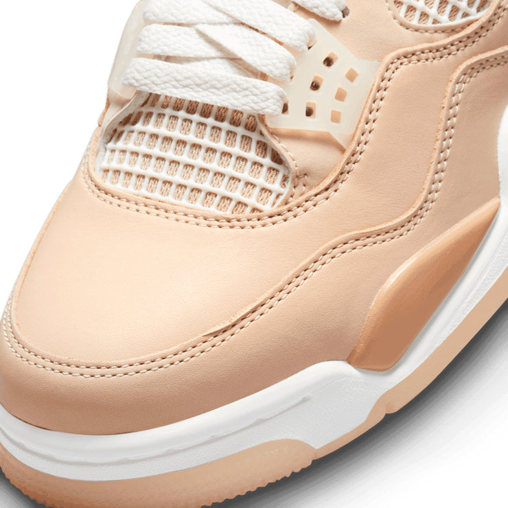 Air Jordan 4 Retro Shimmer – Beige & Cream Sneakers