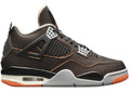Air Jordan 4 Retro Starfish – Black & Orange Sneakers