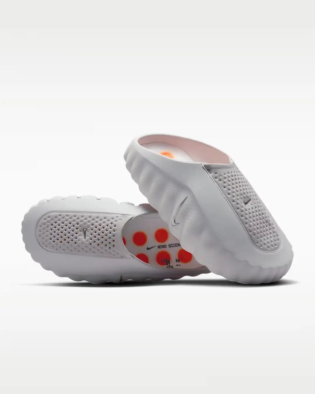 Nike Mind 001 Light Smoke Grey Slip-On Mules