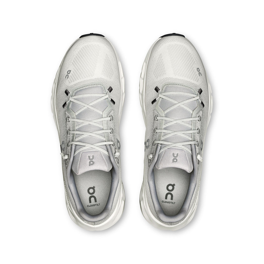 On Cloudtilt Light Grey & Ivory Sneakers