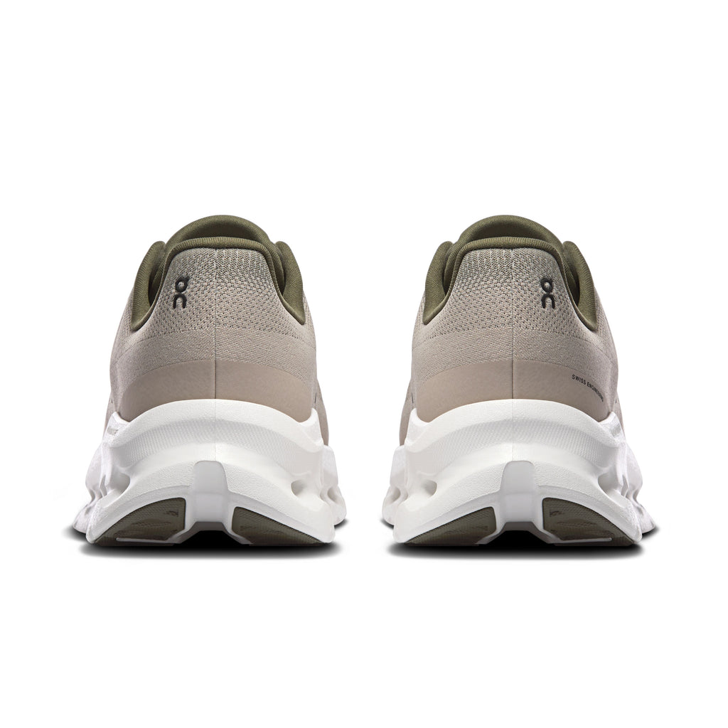 On Cloudtilt Taupe & Olive Sneakers