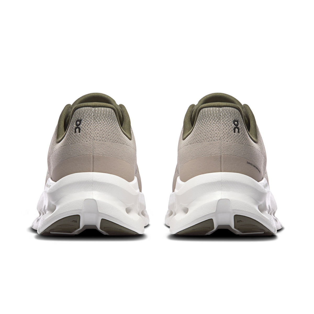 On Cloudtilt Taupe & Olive Sneakers