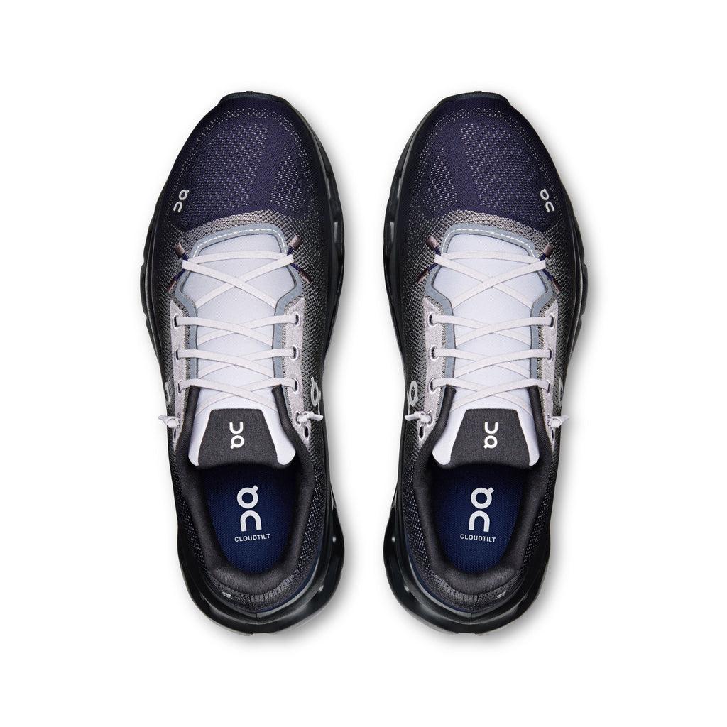 On Cloudtilt Platinum & Midnight Sneakers