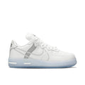 Nike Air Force 1 Low White Sneakers with Icy Blue Sole