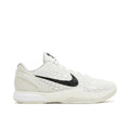 Nike Kobe 6 White Sneakers with Black Swoosh & Star Texture