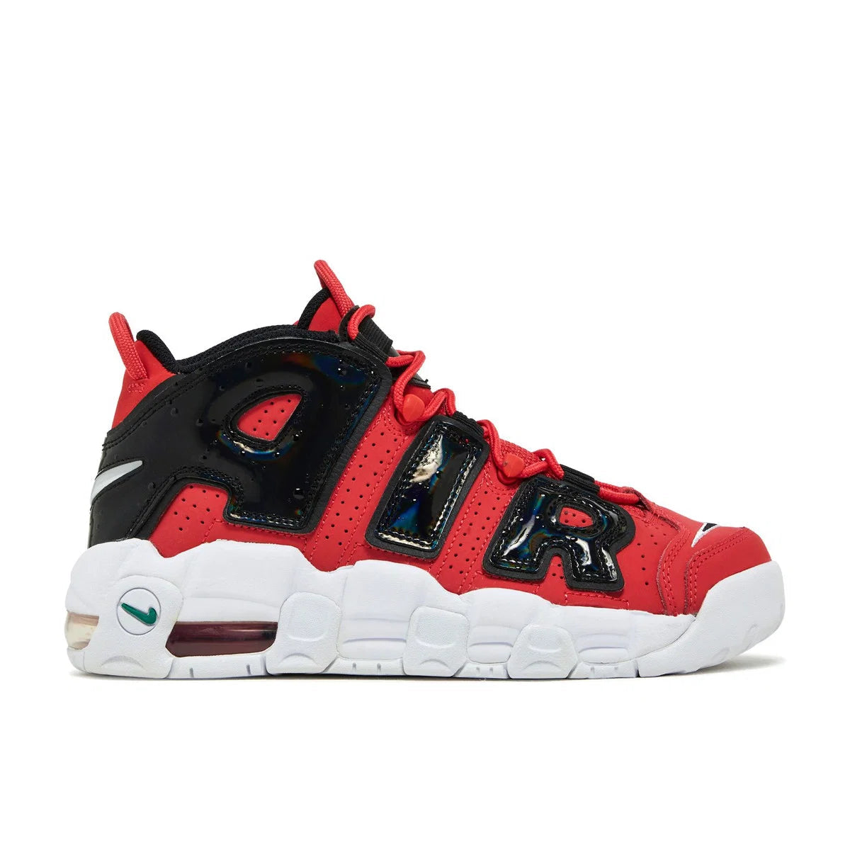 Nike Air More Uptempo Red & Black Sneakers