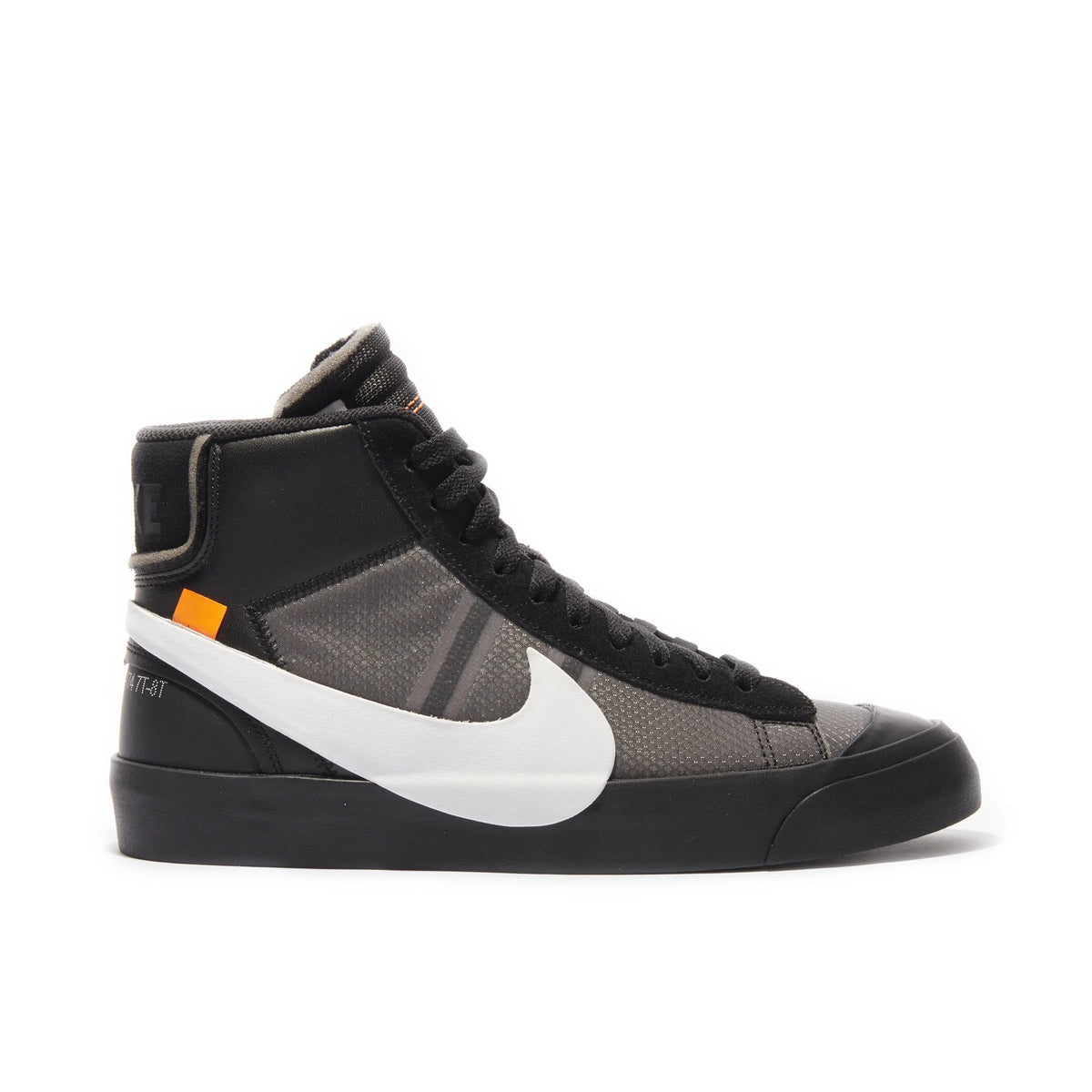 Off-White x Nike Blazer Mid Black & White Sneakers