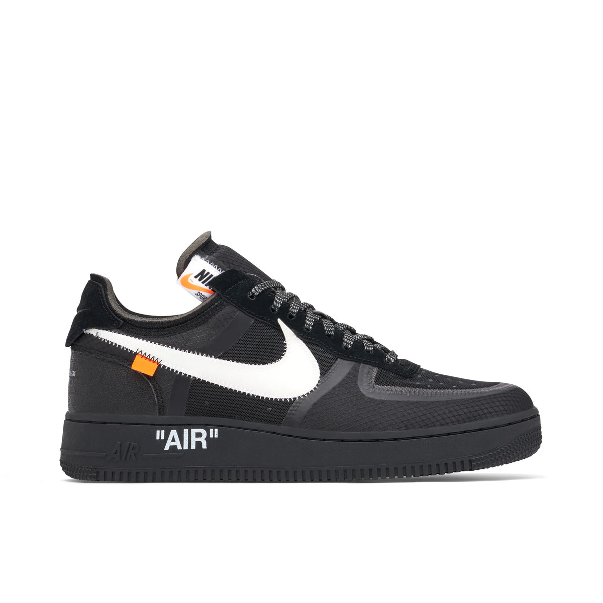 Off-White x Nike Air Force 1 Low Black & White Sneakers