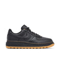 Nike Air Force 1 Low Black Sneakers with Gum Sole