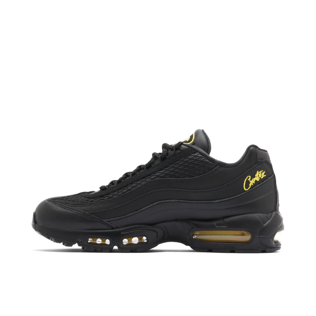 Corteiz x Nike Air Max 95 Black & Yellow Sneakers