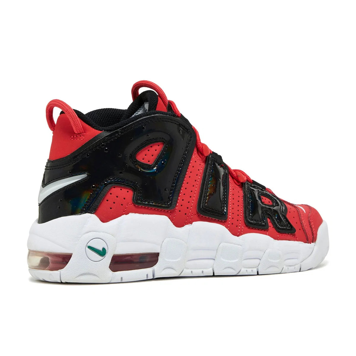 Nike Air More Uptempo Red & Black Sneakers
