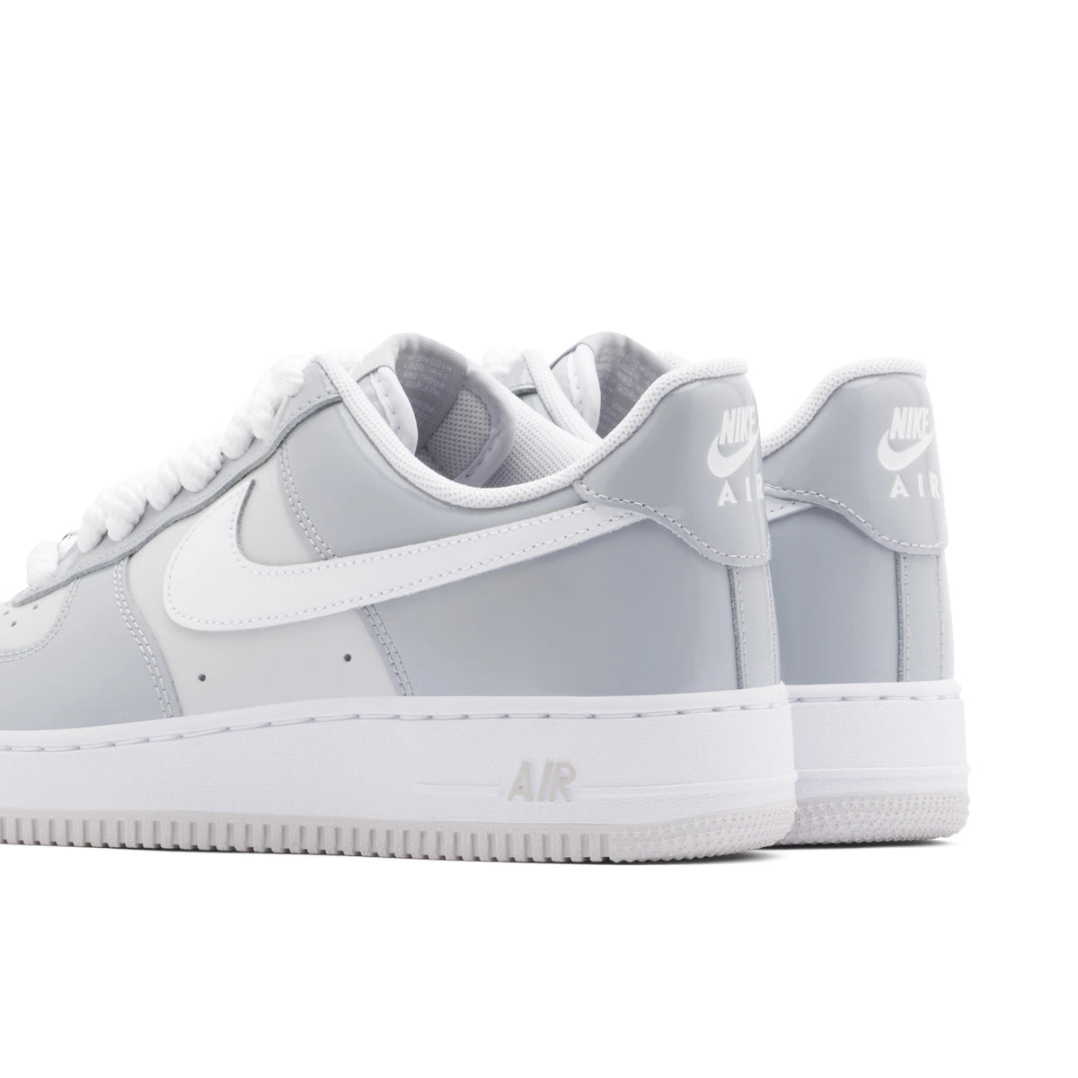 Nike Air Force 1 Low Light Grey & White Sneakers