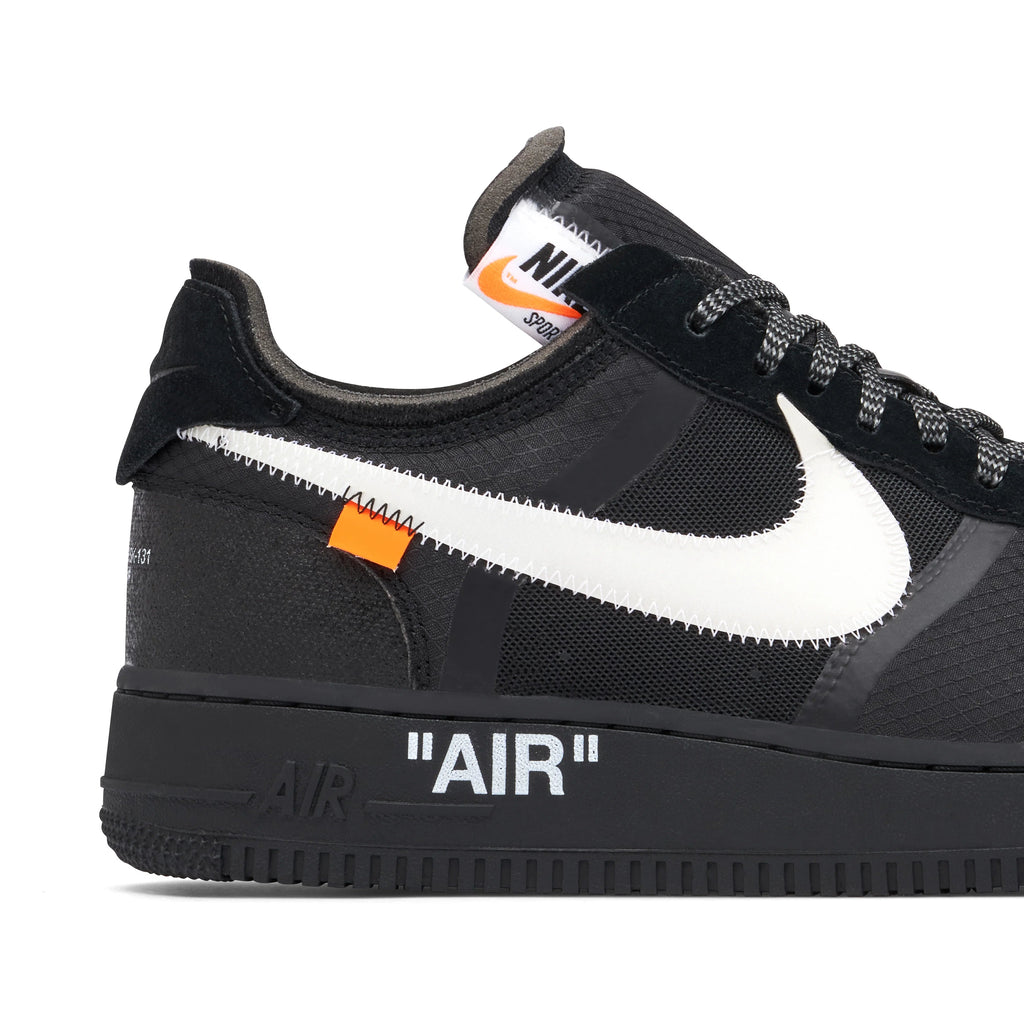 Off-White x Nike Air Force 1 Low Black & White Sneakers
