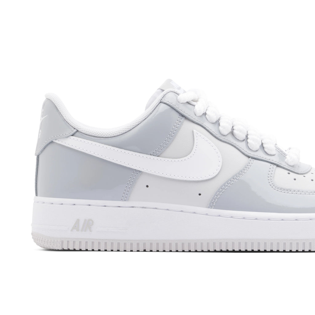 Nike Air Force 1 Low Light Grey & White Sneakers