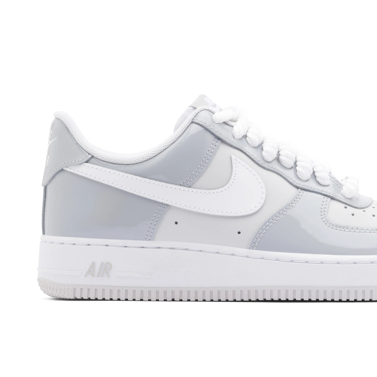 Nike Air Force 1 Low Light Grey & White Sneakers