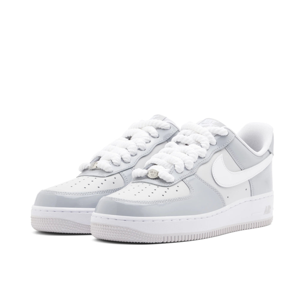 Nike Air Force 1 Low Light Grey & White Sneakers
