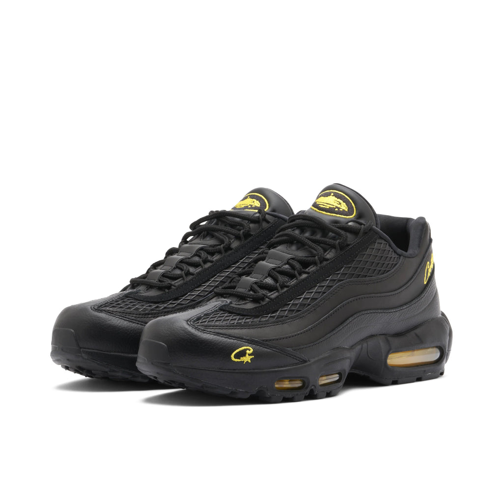 Corteiz x Nike Air Max 95 Black & Yellow Sneakers