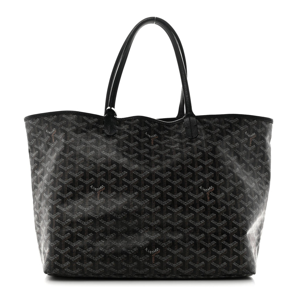 GOYARD Saint Louis PM Tote Bag – Black Goyardine