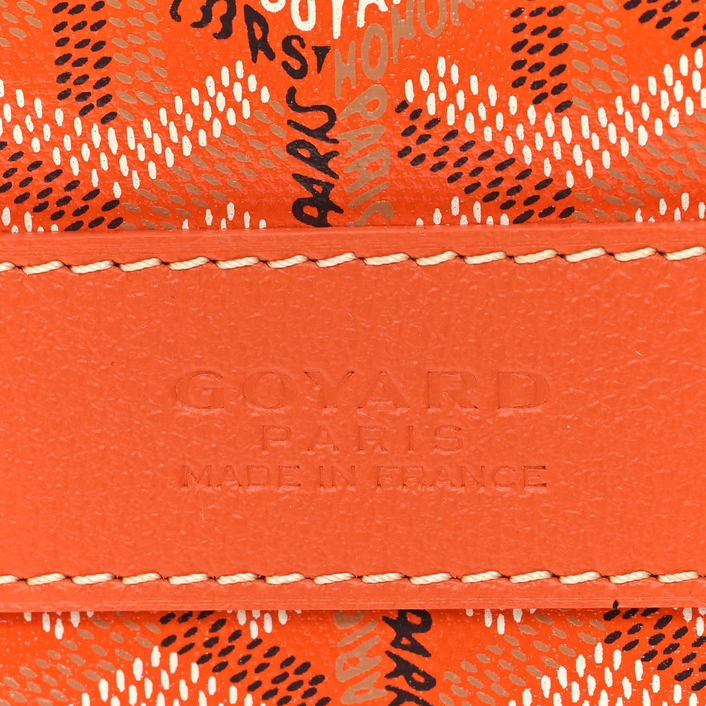 Goyard Barrel 40 Sports Bag – Orange Goyardine Canvas