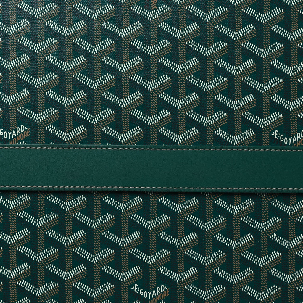 Goyard Bourget PM Bag – Green Goyardine Canvas
