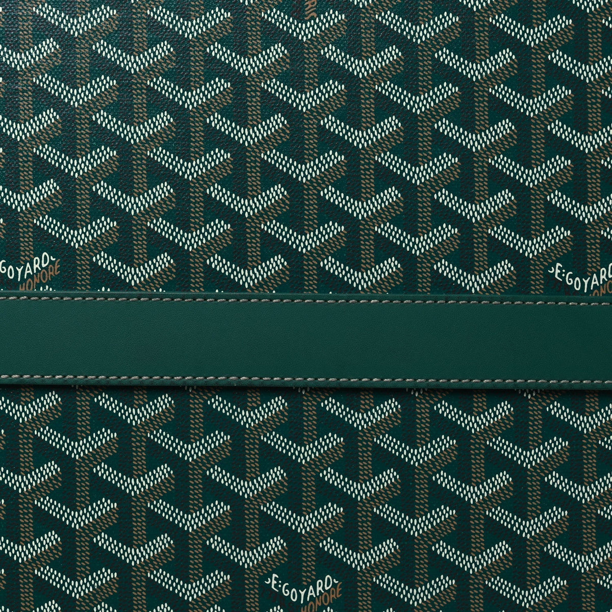 Goyard Bourget PM Bag – Green Goyardine Canvas