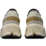 On Ivory Mesh Sneakers with Cream Chunky Cutout Sole