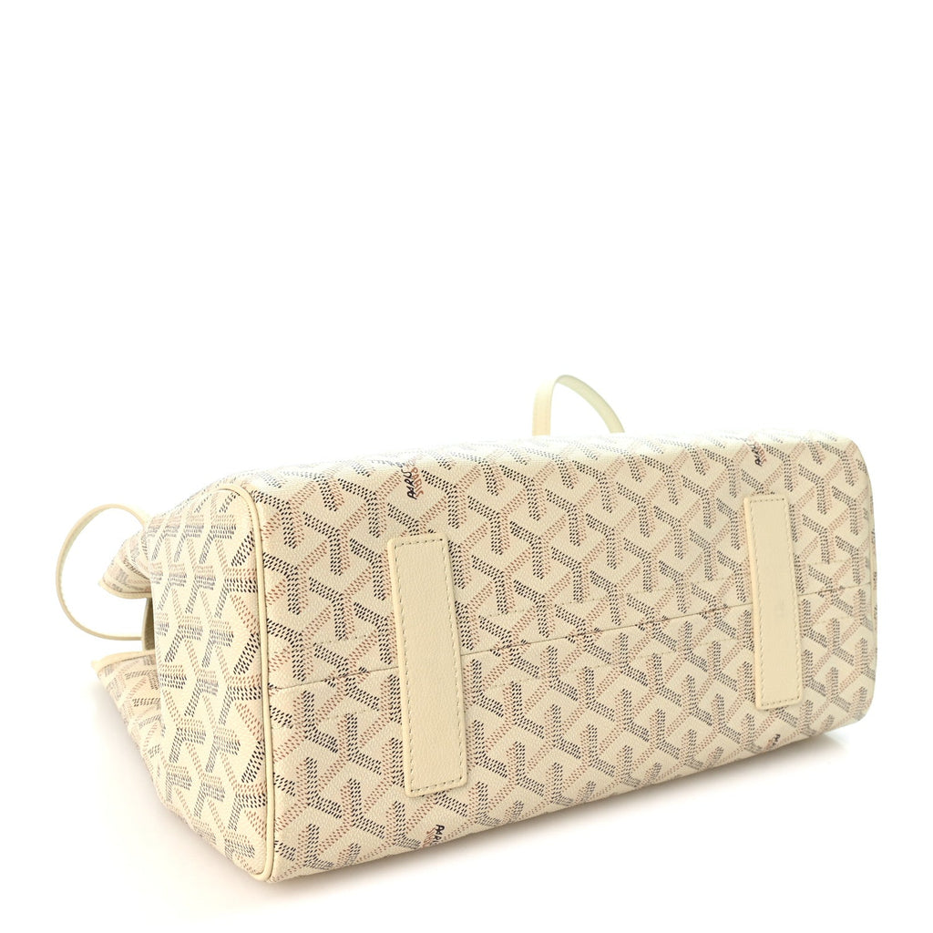 GOYARD Goyardine Rouette PM Shoulder Tote Bag - Sand