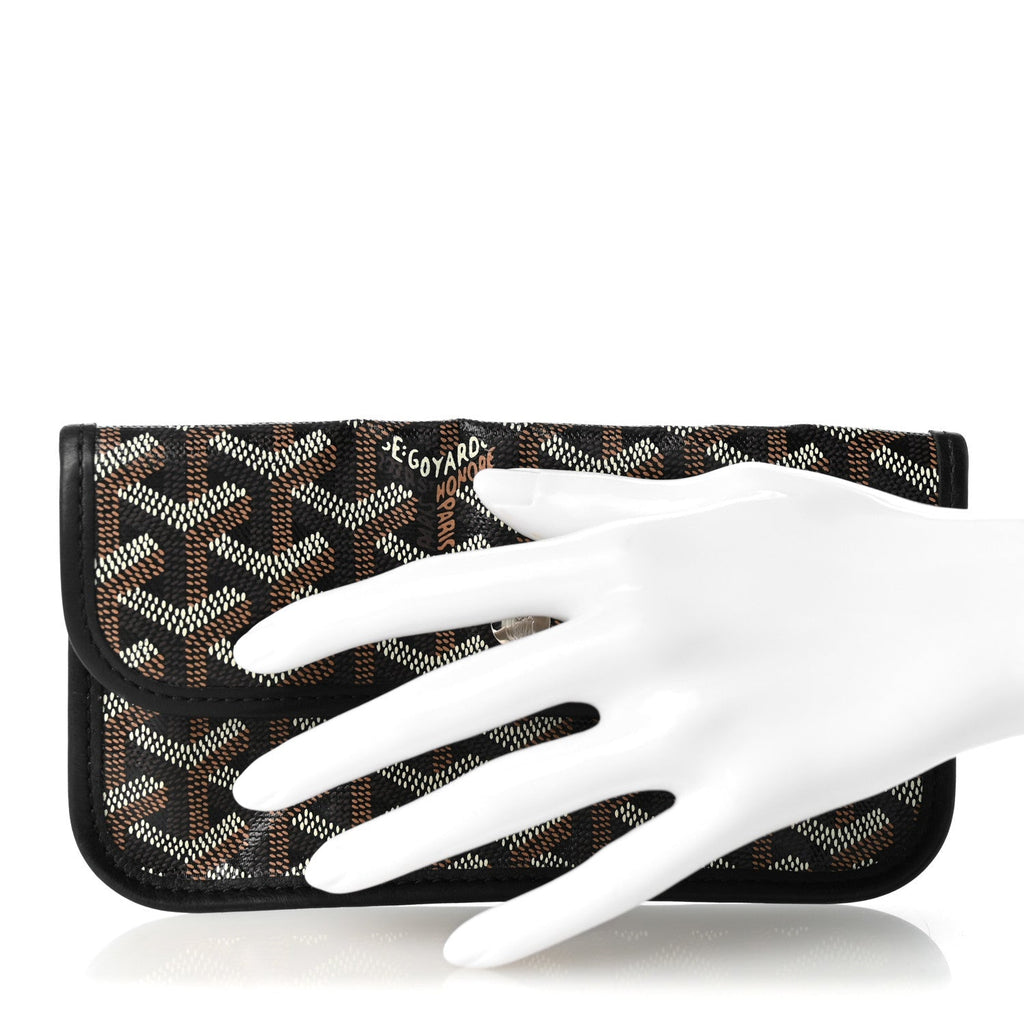 GOYARD Goyardine Pouch - Black