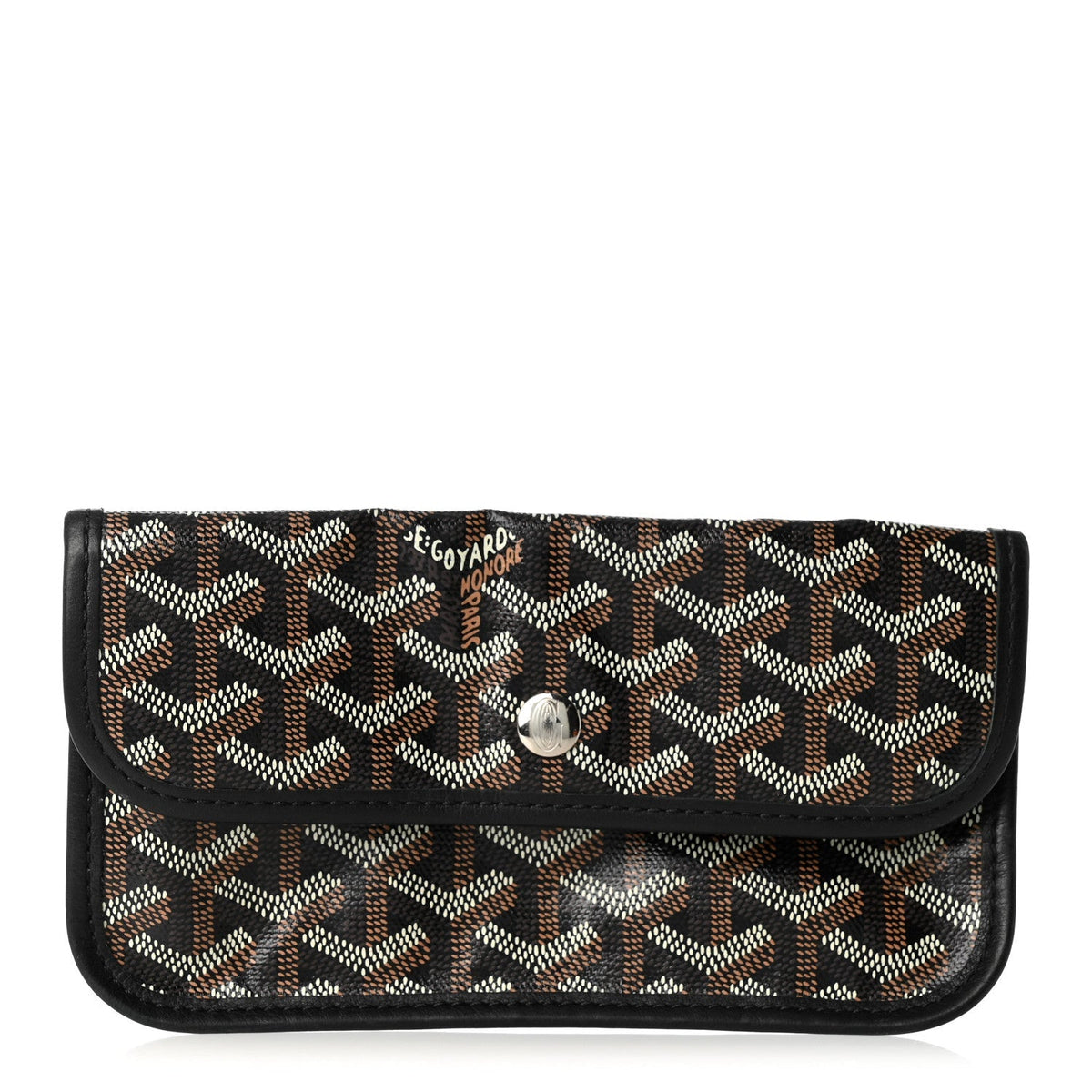 GOYARD Goyardine Pouch - Black