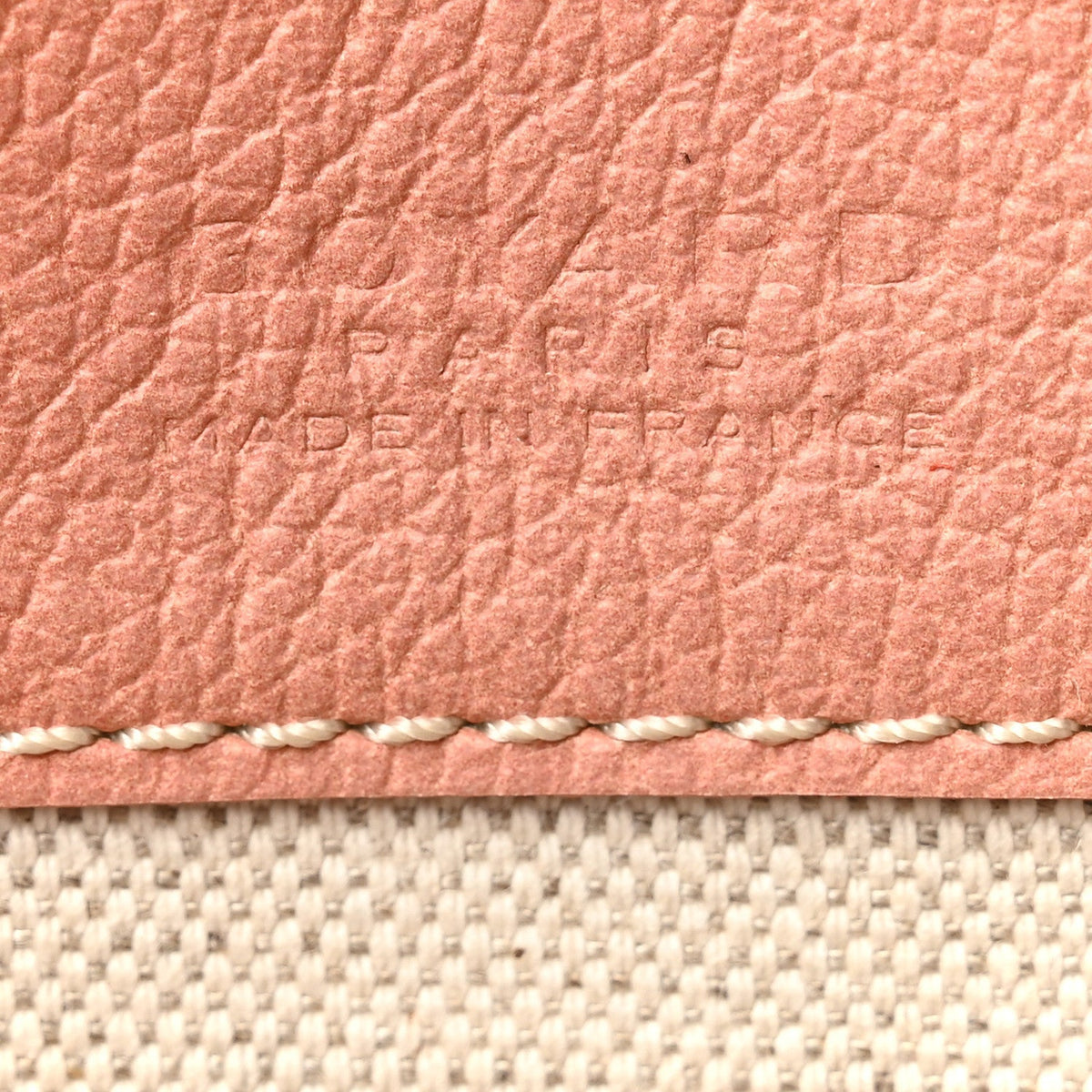 GOYARD Iridescent Goyardine Pouch - Pearly Coral
