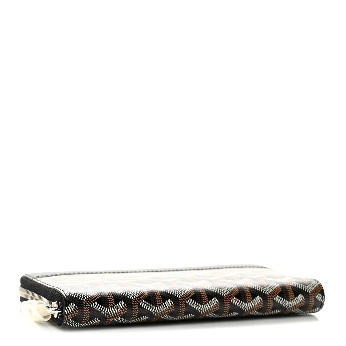 GOYARD Goyardine Matignon GM Zip-Around Wallet - Black