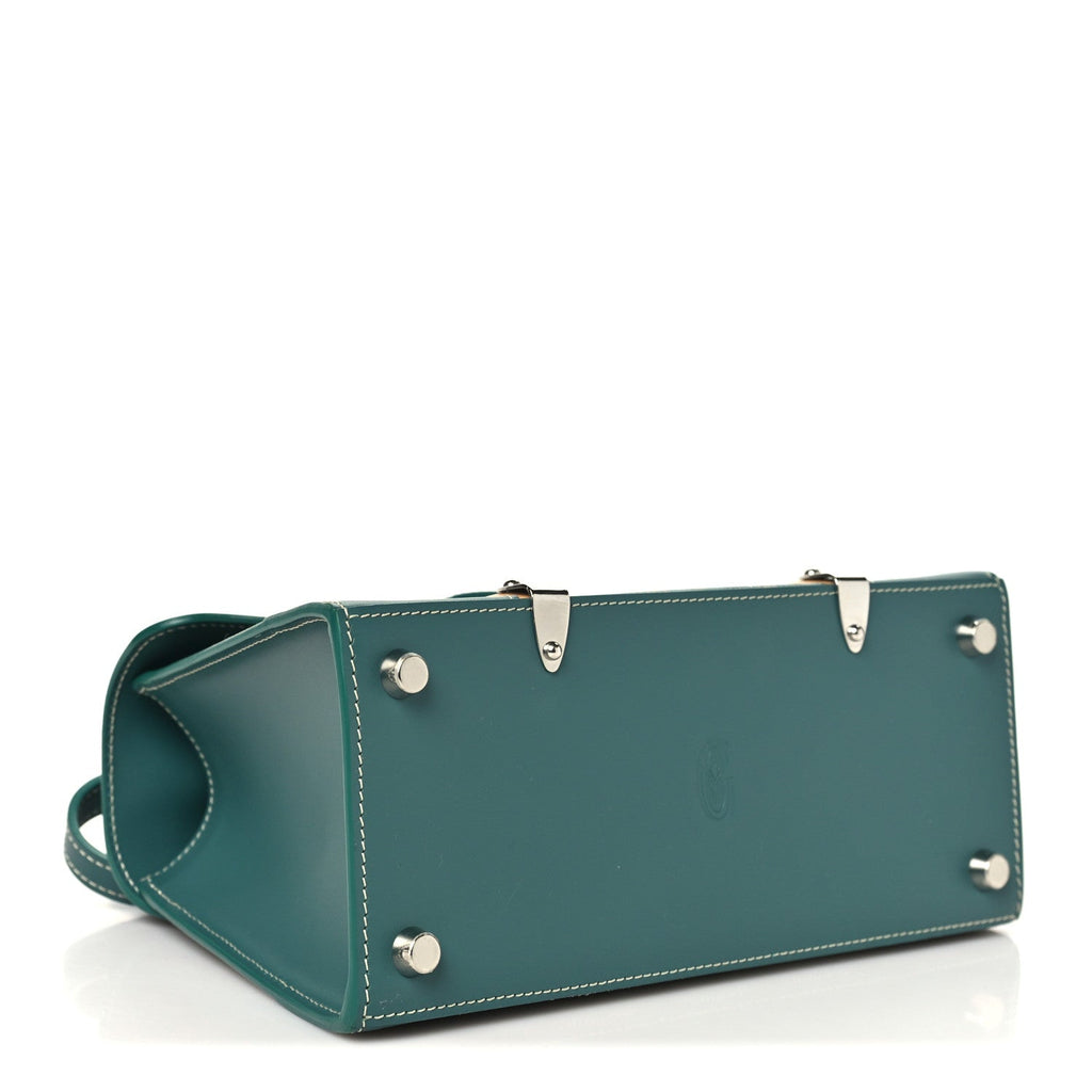 GOYARD Goyardine Structured Mini Saigon Bag - Green