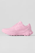 Alo Light Pink Mesh Lace-Up Sneakers