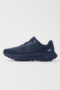 Alo Navy Blue Mesh Lace-Up Sneakers