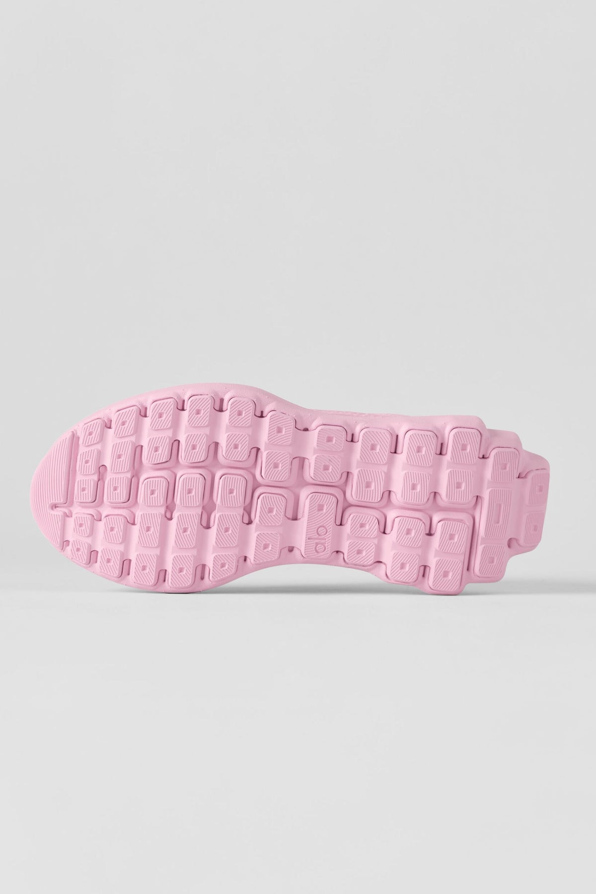 Alo Light Pink Mesh Lace-Up Sneakers
