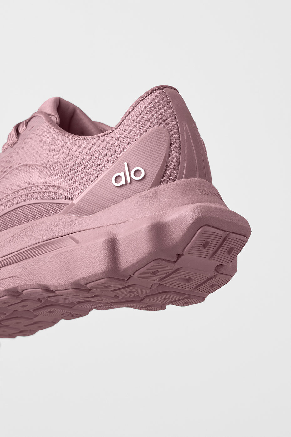 Alo Dusty Rose Mesh Lace-Up Sneakers