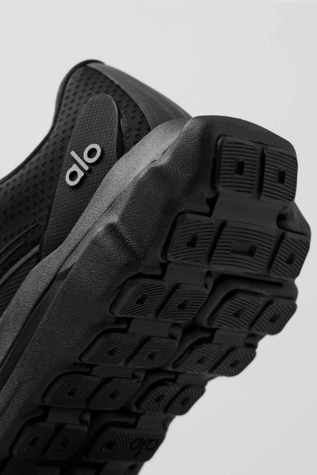 Alo Black Mesh Lace-Up Sneakers