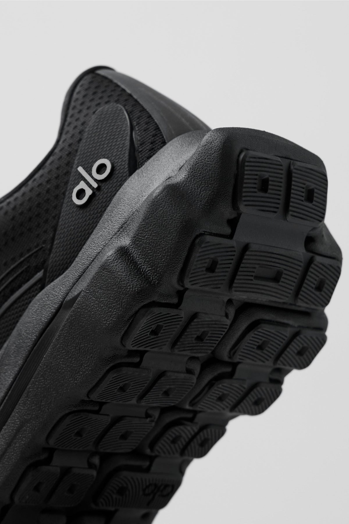 Alo Black Mesh Lace-Up Sneakers